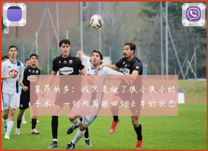 莱昂纳多：我只是做了很小很小的手术，一到两周能回到去年的状态